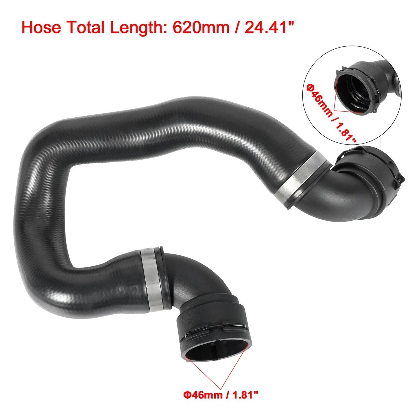 Radiator Coolant Water Hose for BMW 135i, X1 (2008-2013)