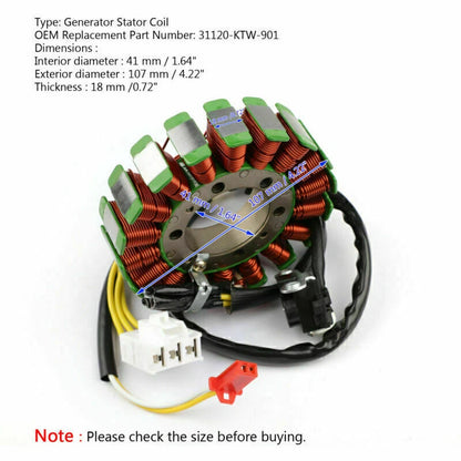 Stator Coil for Honda SH300 (2007-2010)