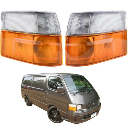 Corner Light LH+RH Fits Toyota Hiace Van LH10 Commuter Regius Jinbei Van 1989-05