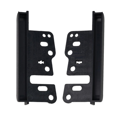 Stereo Mounting Bracket ABS Black DIN Car DVD Player for 200mm Space