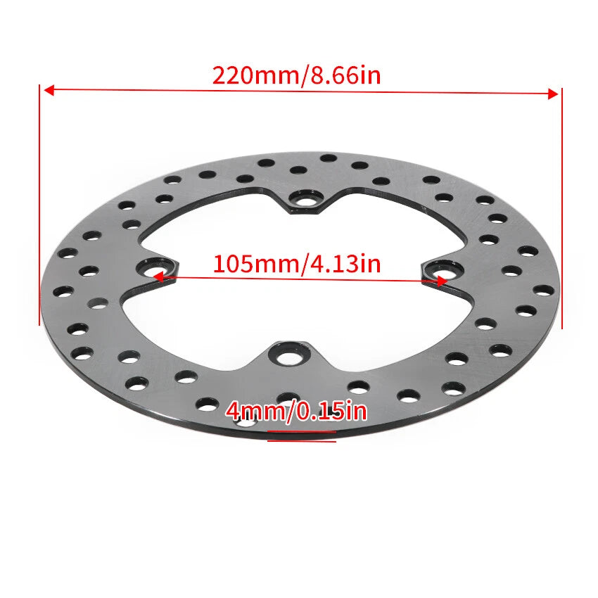 Rear Brake Disc for Honda CRM250R NX650 Dominator SL250 (1990-1999)