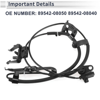 ABS Wheel Speed Sensor for Toyota Sienna (2011-2020) 1 Pcs Front Right