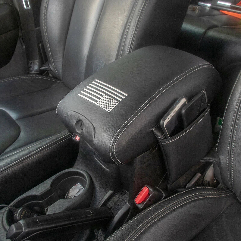 Armrest Box Cover Pad for Jeep Wrangler JK (2011-2018)