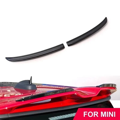 Carbon Fiber Spoiler Lip Fins / Pair / Mini Cooper for JCW (2014–)