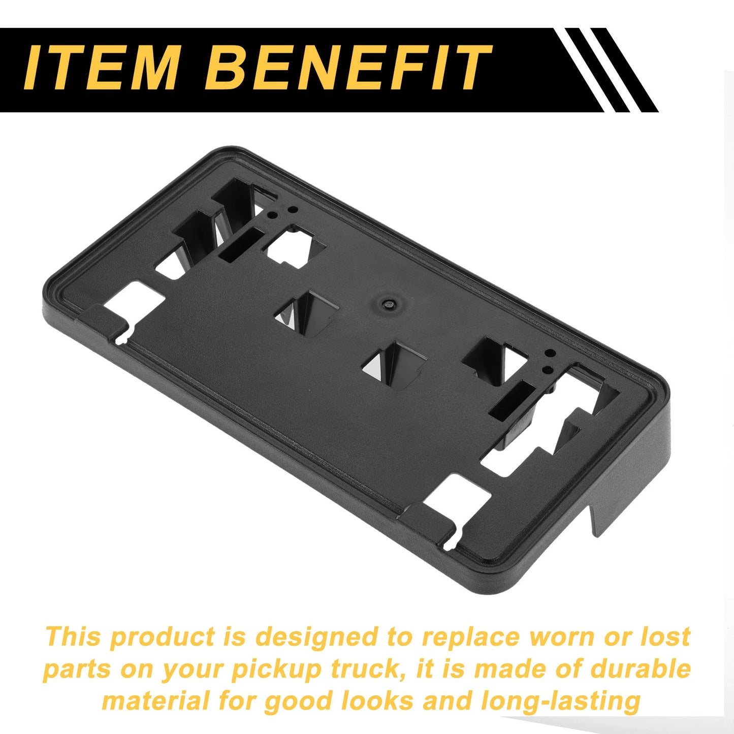 Front Bumper License Plate Bracket for Ford F-150 (2021-2023) - 1 Set