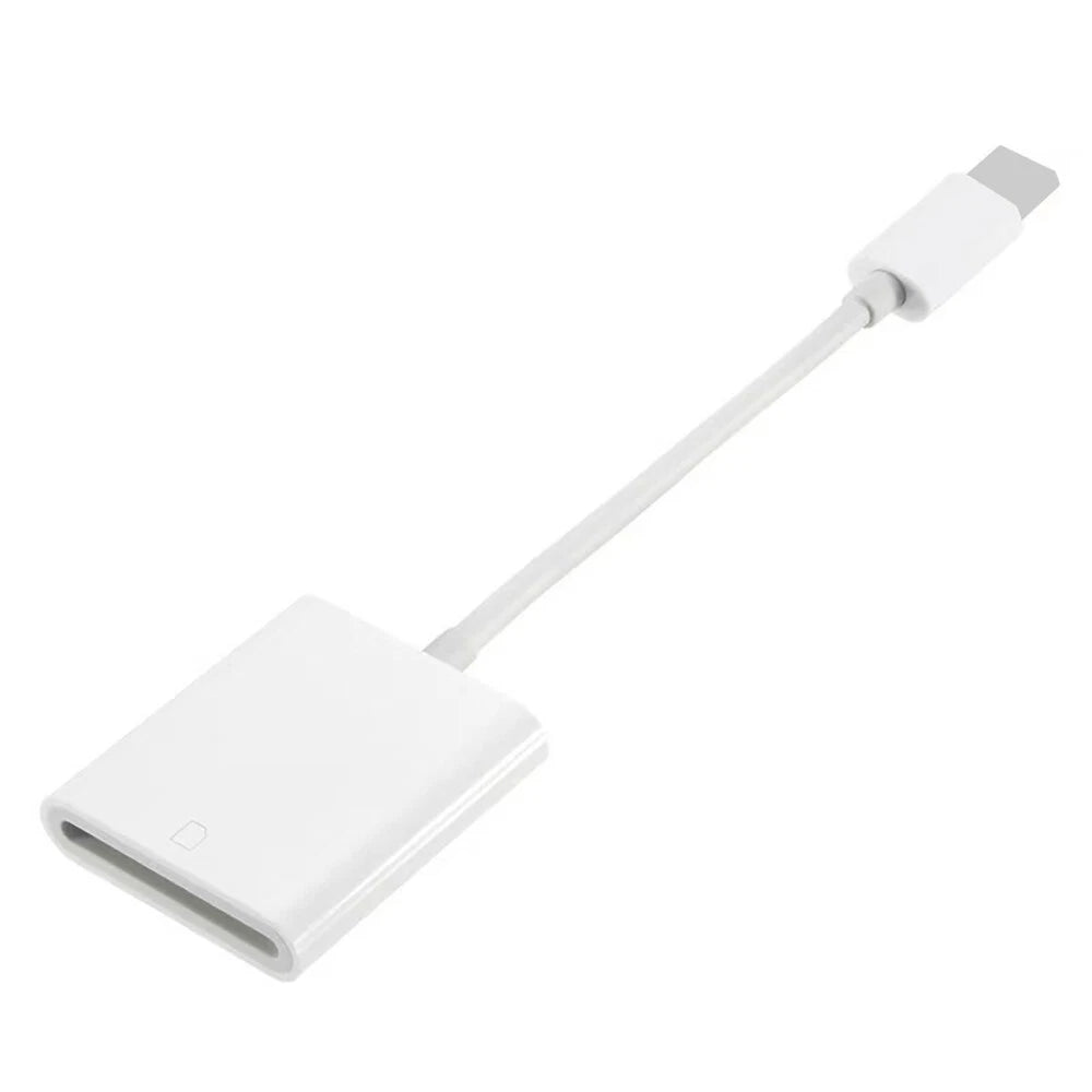 SD Card Adapter for iPad iPhone 7 8 X Xs 11 12 13 14 Pro Max (2017-2023)