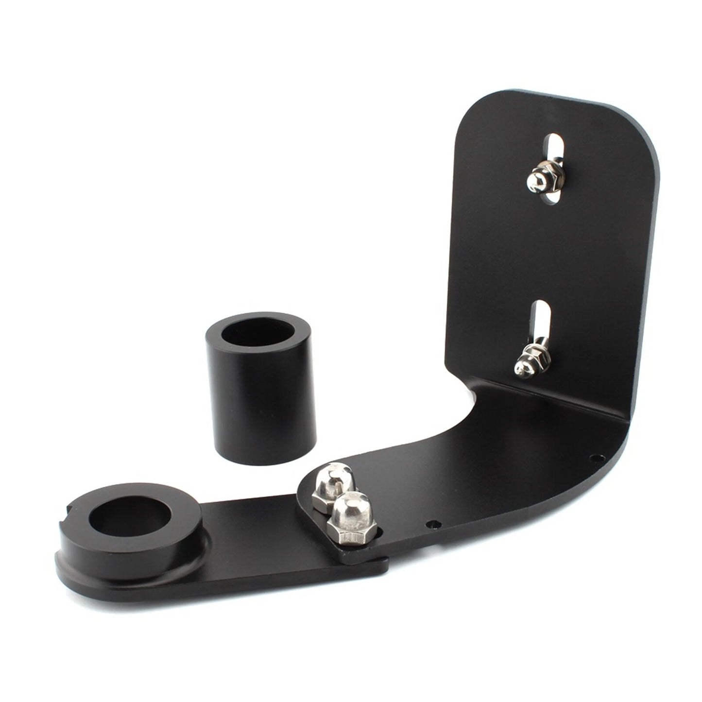 Black Rear Mount License Plate Bracket for Harley Softail Breakout (2018-2022)