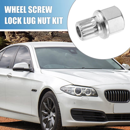 32/16PT Wheel Lock Lug Nut Kit with Socket for BMW