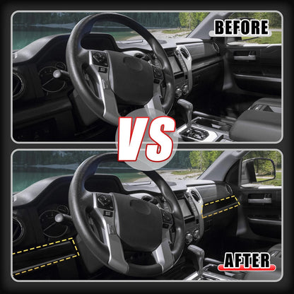 Dashboard Center Console Cover Trim Decor for Toyota Tundra CrewMax (2007–2023)