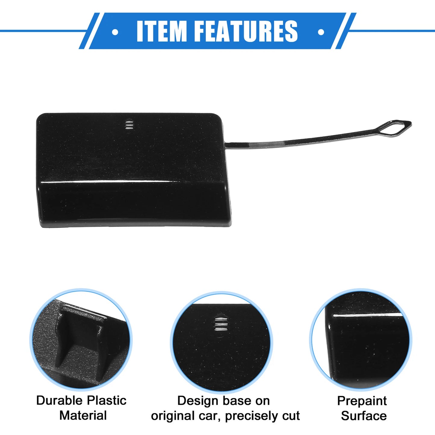 Tow Hook Eye Hole Cover Cap for Mercedes-Benz E-Class W212 (2009-2016)