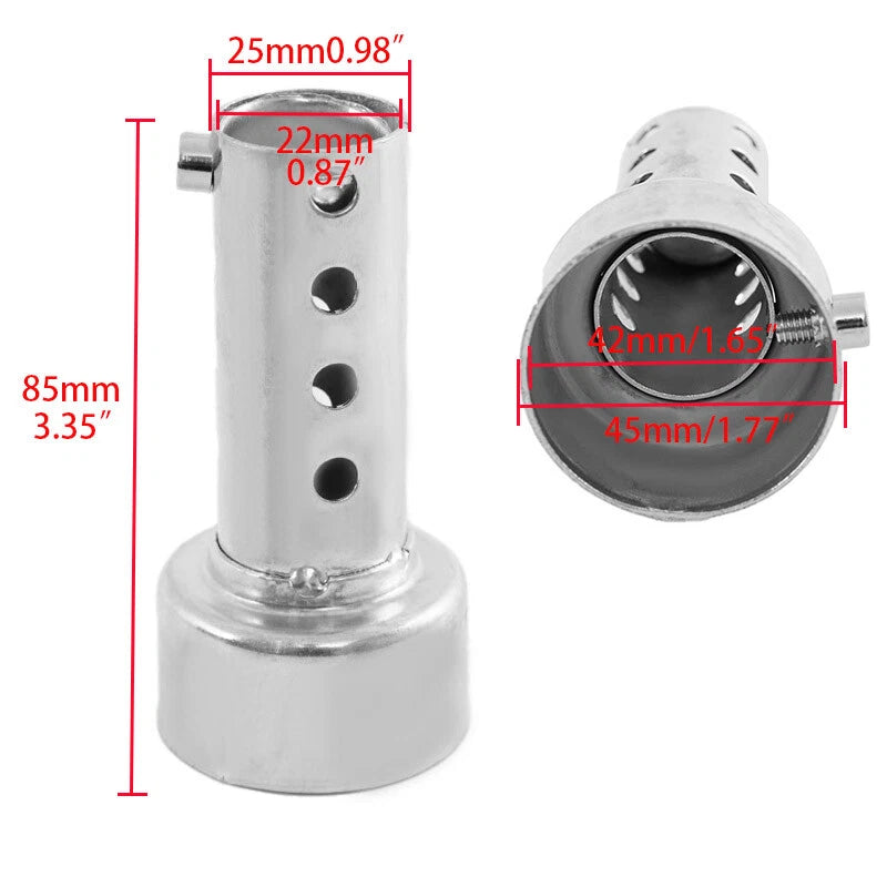 45mm Motorcycle Exhaust Can Muffler Insert Baffle DB Killer Silencer for Universal
