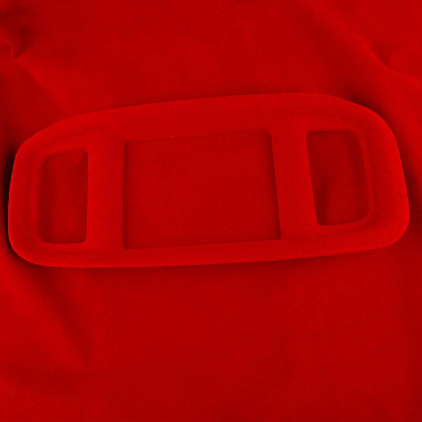 1x Red Central Control Navigation Panel Cover for Dodge Charger (2015-2023)