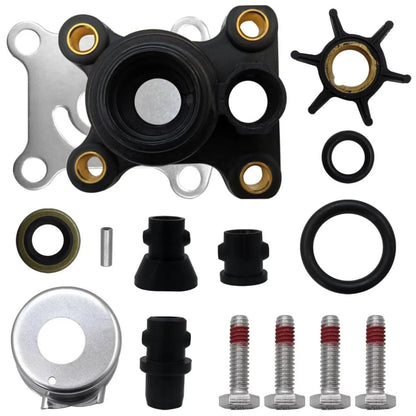 Water Pump Impeller Kit for Johnson/Evinrude 9.9-15HP Outboard 1974-UP