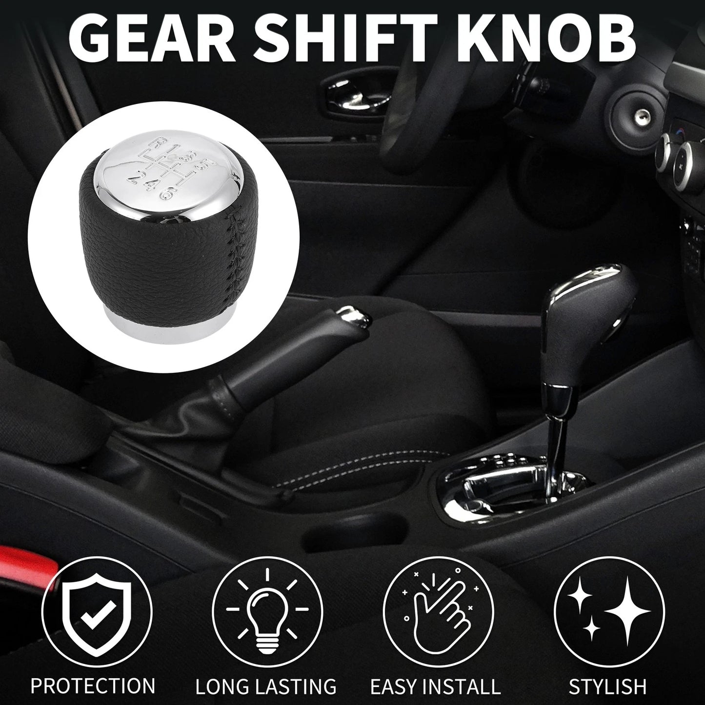 6 Speed Manual Gear Shift Knob for Toyota Auris (2008-2018)