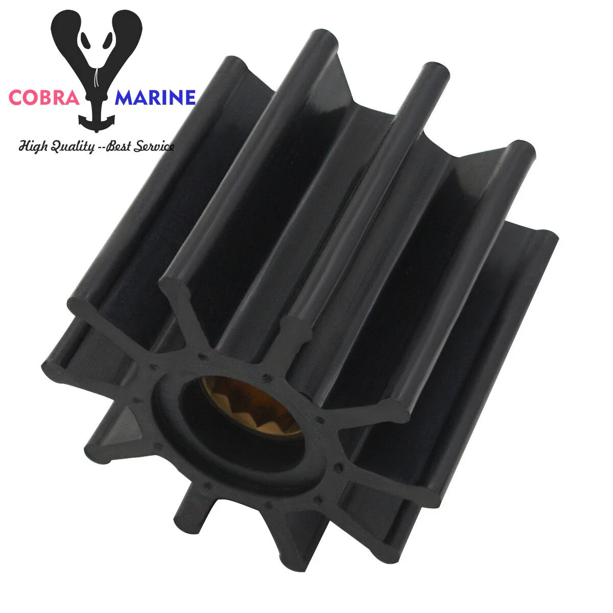 Water Pump Impeller for Jabsco, Volvo, Yanmar (Fits 18777-0001, 834794)
