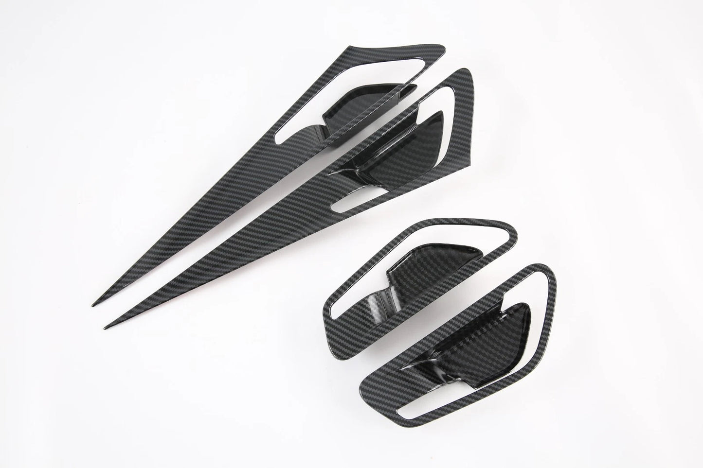 Inner Door Handle Bowl Carbon Fiber Cover Trim for Hyundai Elantra N (2021-2024)