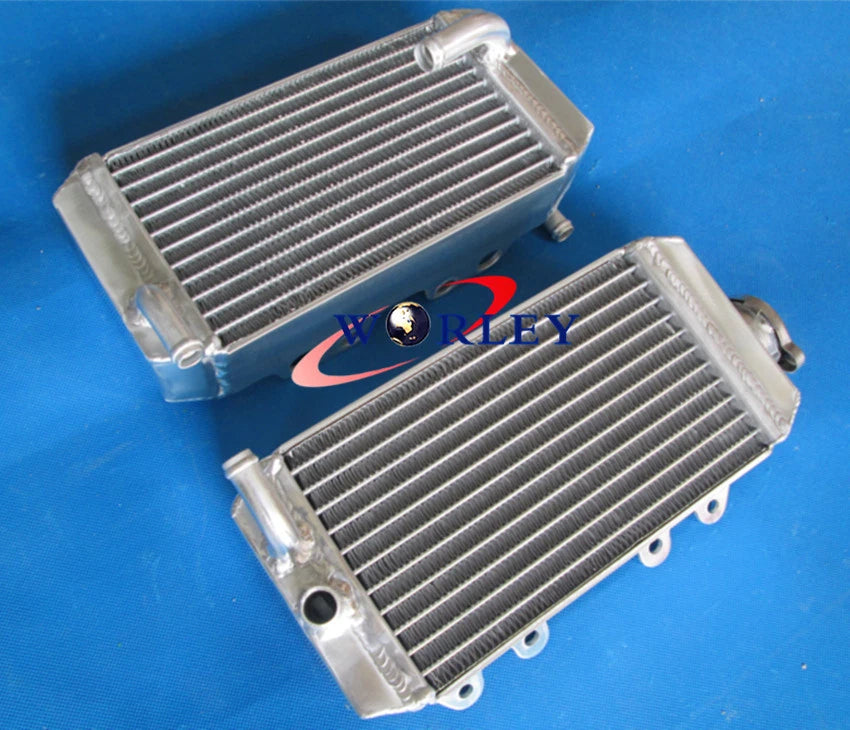 Aluminum Radiator + Black Silicone Hoses for Honda CRF150R (2007-2024)
