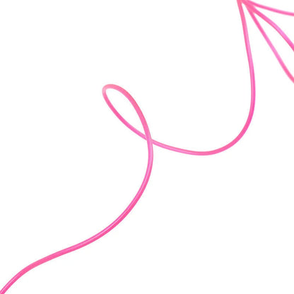 Pink EL Wire Neon Strip Light for Car Interior with Cigarette Lighter