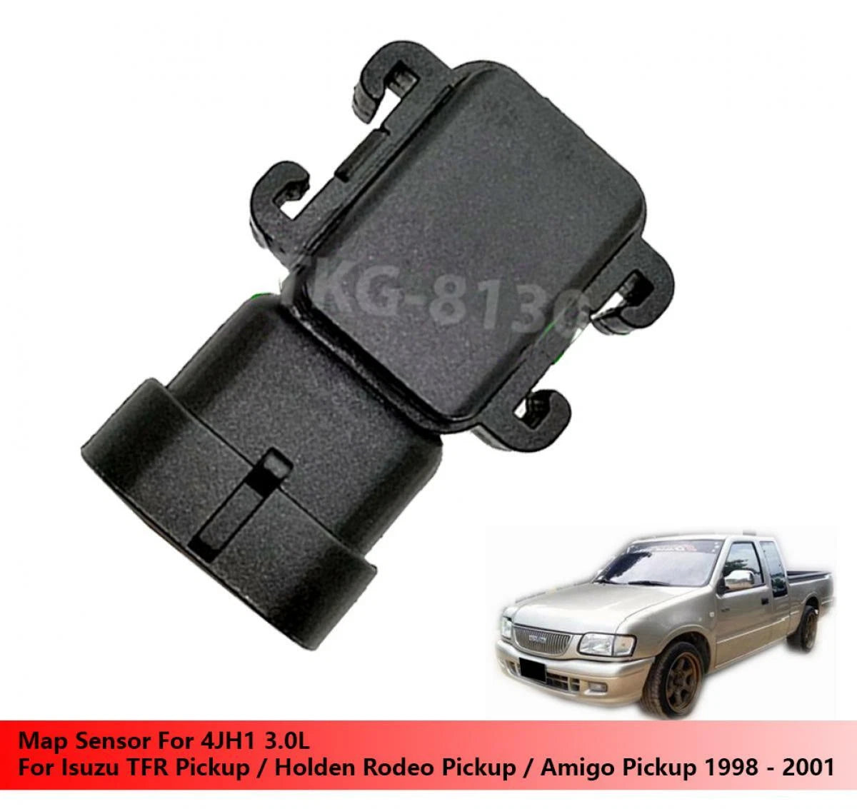 Map Sensor for Isuzu TFR / Holden Rodeo / Amigo 1998 (1998)