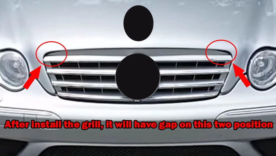 Grille for Mercedes Benz W203 C-Class C280 C350 (2000-2007)