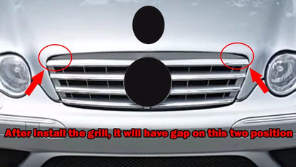 Grille for Mercedes Benz W203 C-Class C280 C350 (2000-2007)
