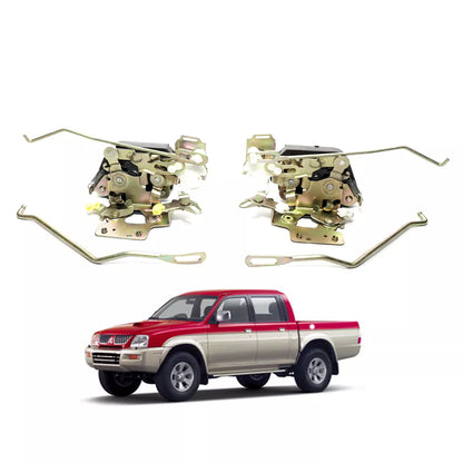 Front Door Lock Latch x2 for Mitsubishi Triton L200 Strada 1996-2006