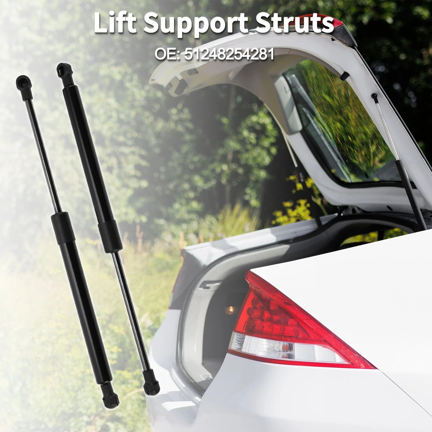 Rear Hatch Lift Supports Struts for BMW 323Ci Coupe (2000)