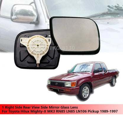 RH Rear View Mirror Glass Lens for Toyota Hilux (1989-1997)