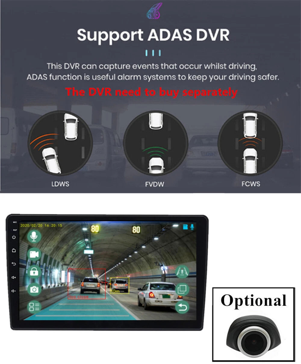 9" Android 13 Stereo Radio GPS Navi for SAAB 9-3 (2007-2011) 4+32GB WiFi Mirror Link