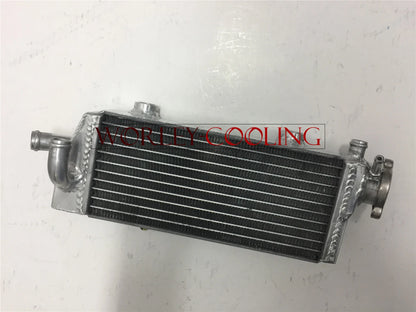 Radiator + Orange Silicone Hose for KTM 125SX/144SX/150SX (2007-2010)