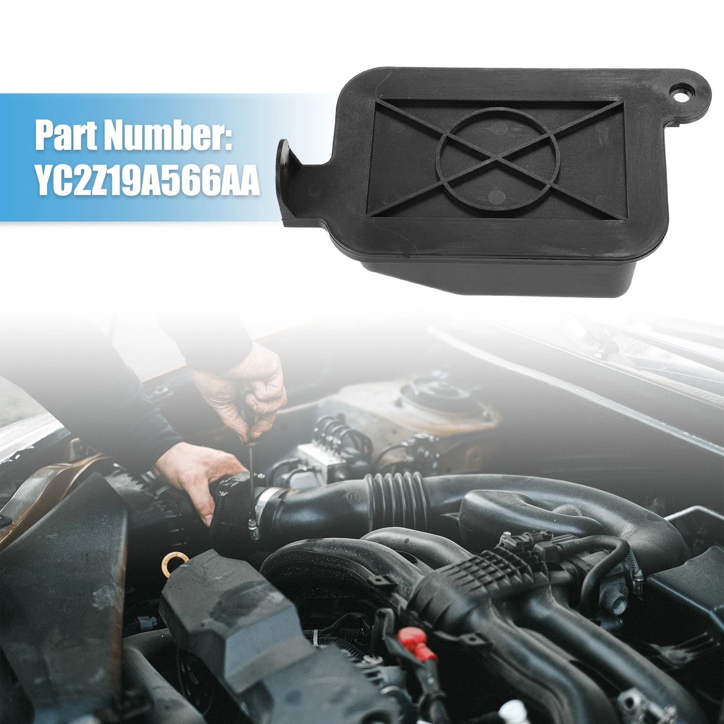 A/C Heat Vacuum Reservoir Tank for Ford E150 E250 E350 (2000-2005)