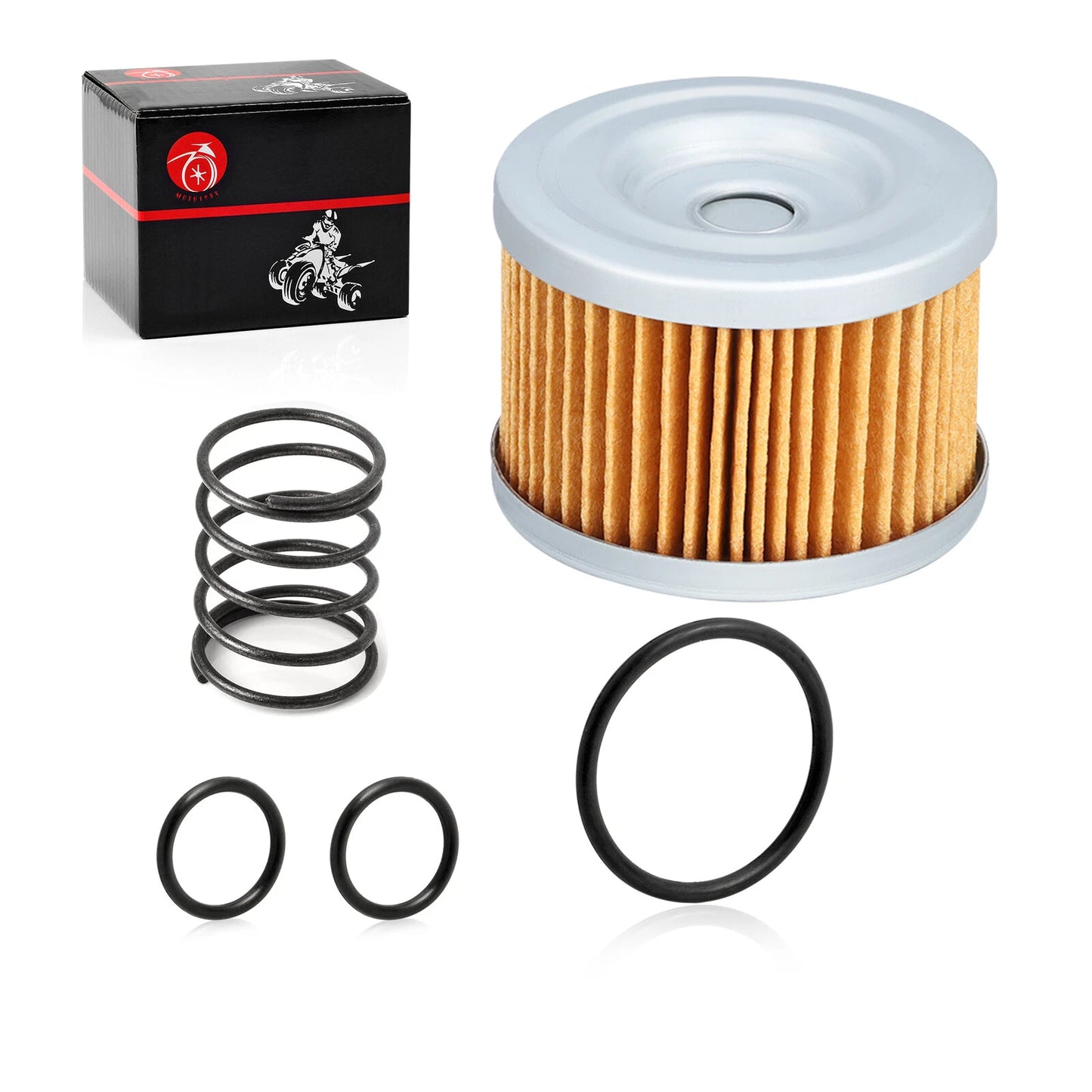Oil Filter for Honda 15412-HM5-A10/91302-KF0-003 with O-Rings