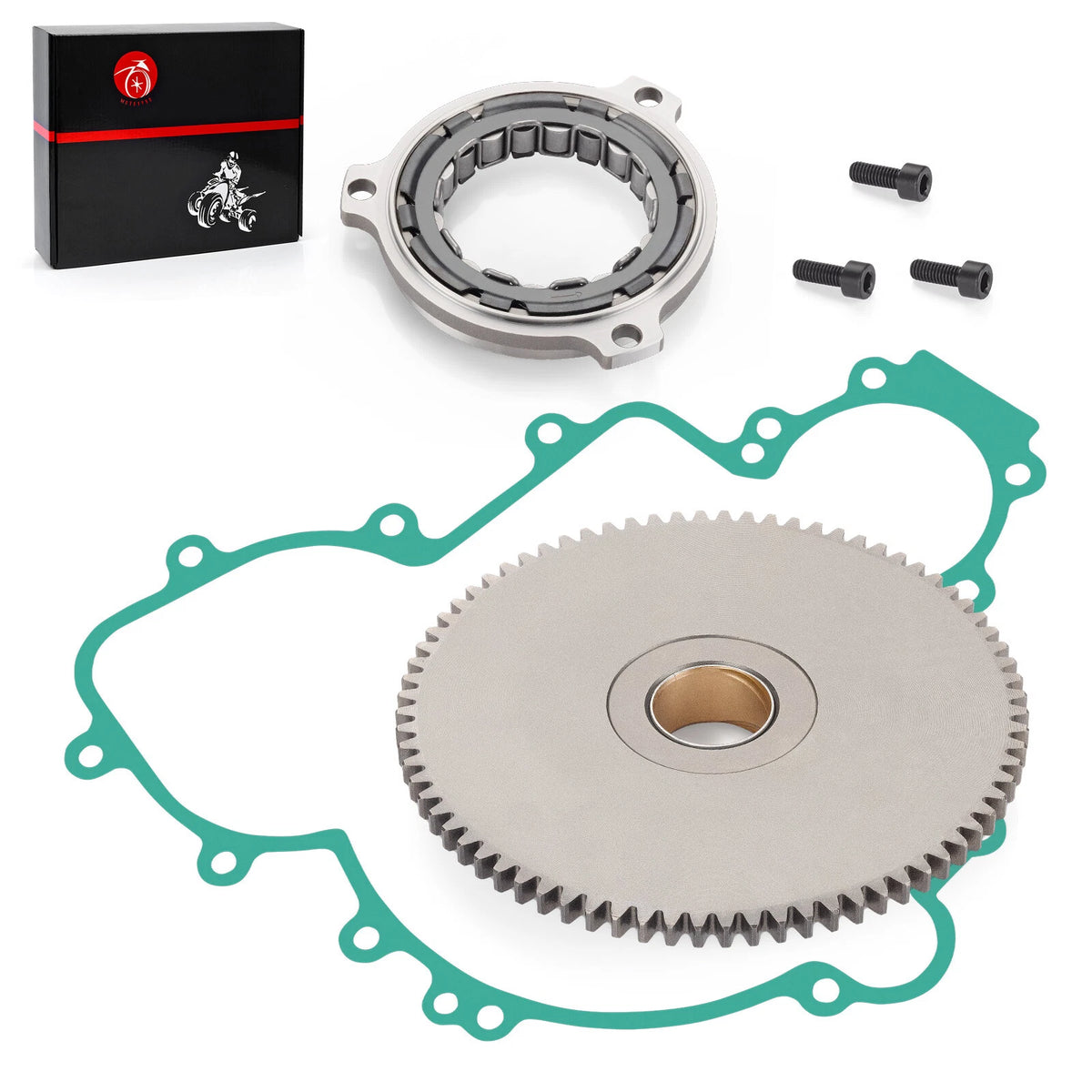 One Way Starter Clutch Gear Gasket Assembly for Polaris RZR XP 1000 (2014–2019)