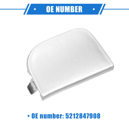 Front Right Bumper Tow Hook Cover for Toyota Prius XW30 (2012-2015) Silver