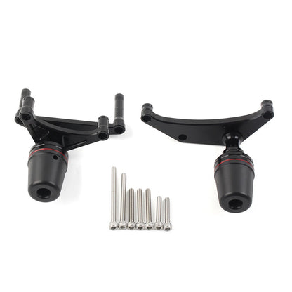 Black Frame Sliders Crash Protectors for Ducati Panigale V4 (2018-2019)