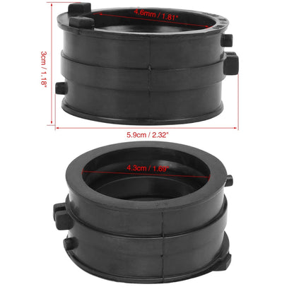 4 x Carburetor Intake Manifold Boots Connectors for Honda CBR900RR (1992–1995)