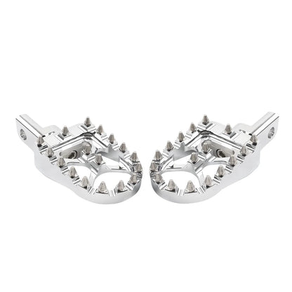 MX Style Foot Pegs for Harley Sportster XL1200 883 Chrome (2004-2023)