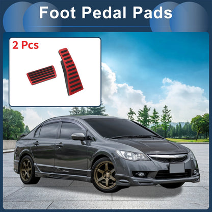 Foot Accelerator Pedal Covers for Honda Civic (2006-2009) Red