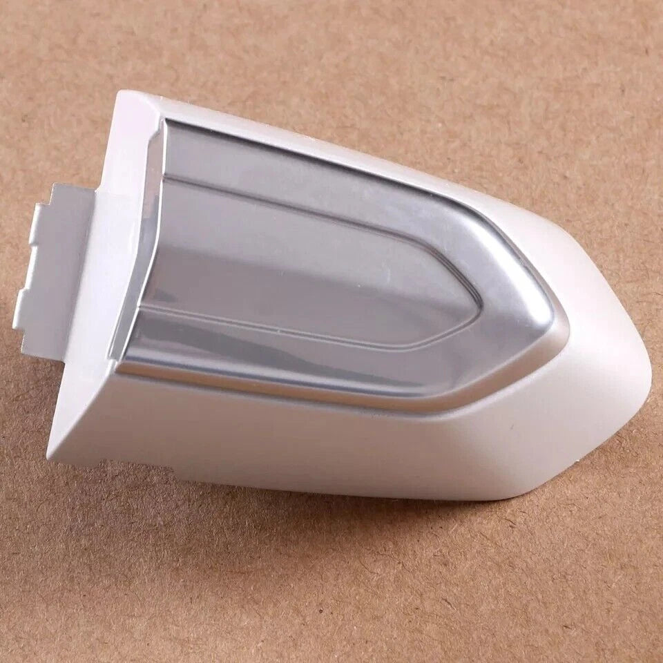 Bezel Cover White Front Left Door Lock Cylinder for Cadillac ATS XTS CTS CT6