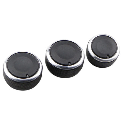 3 x Climate Control Switch Knob Set for Chevrolet Aveo (2004-2011)
