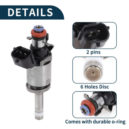 Fuel Injector for Mazda 3 2.0 (2016) - 1 Pc Black