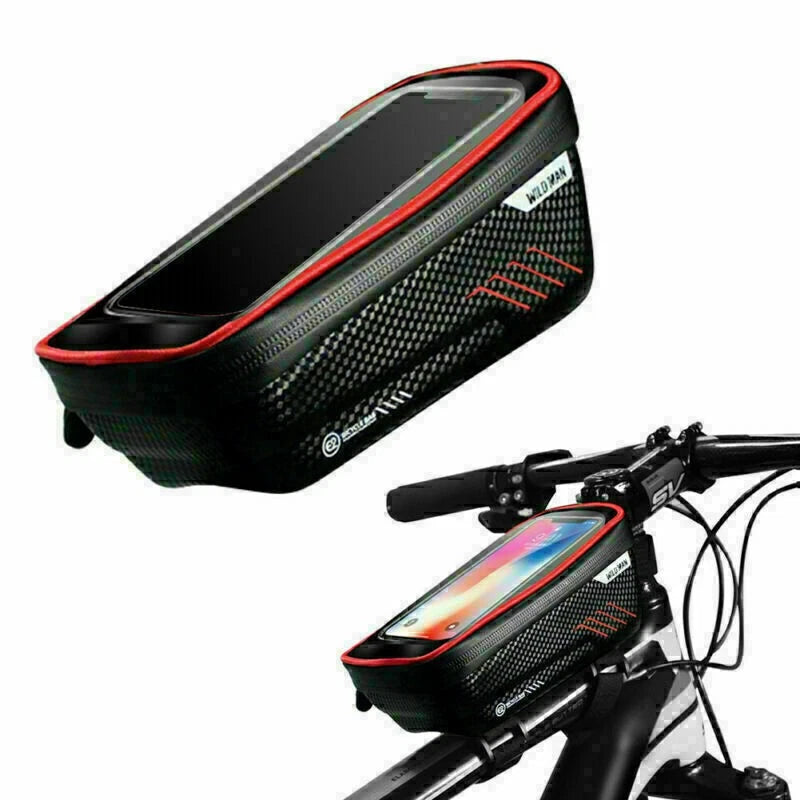 6.2" Mountain Bike Bag for MTB - Front Mobile Phone Case Top Tube Bag