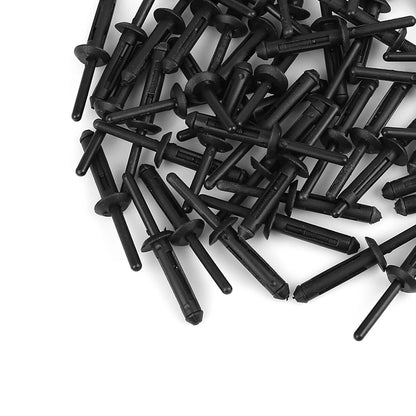 50 x Plastic Rivet Bumper Fastener Clips for Jeep Wrangler (2007-2018)