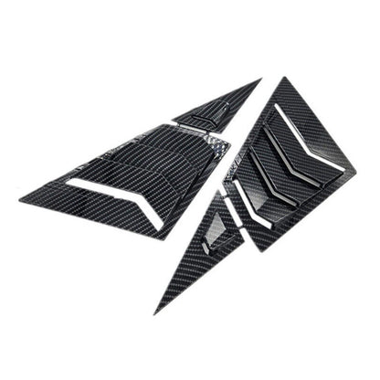 Carbon Fiber Front Window Scoop Louver Cover for Honda Civic G9 9th (2011-2015)