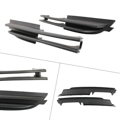 Bumper Grille Set of 2 for BMW 325i 323i 2001-2006 (1999-2006) Black