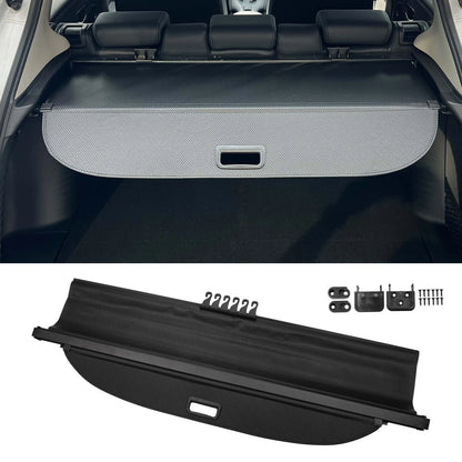 Retractable Cargo Cover for Ford Explorer (2011-2018) Black Carbon Fiber