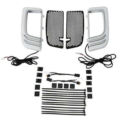 Vented Fairing Speaker Pod Grill Signal Light for Harley Touring (2014-2024)