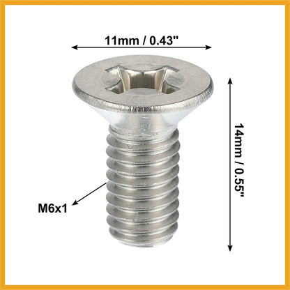 8 x Brake Disc Rotor Screws Kit for Honda (Compatible with Various Models)