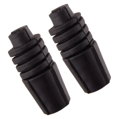 2 x Black Rubber Engine Hood Bumper Stops for Honda