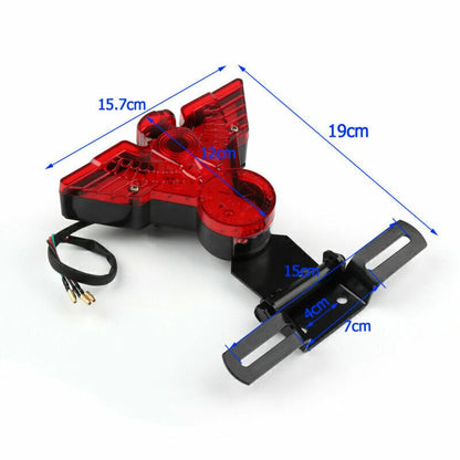 License Plate Light Bracket for Chopper Bobber